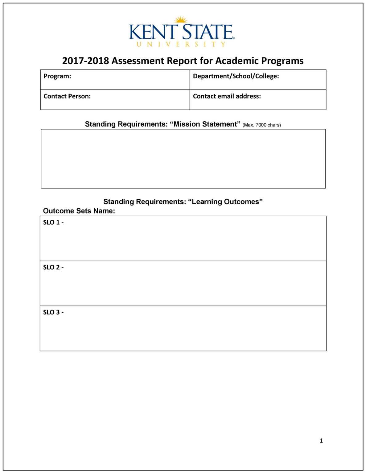 Assessment Report Word Template Accreditation Within Word Document