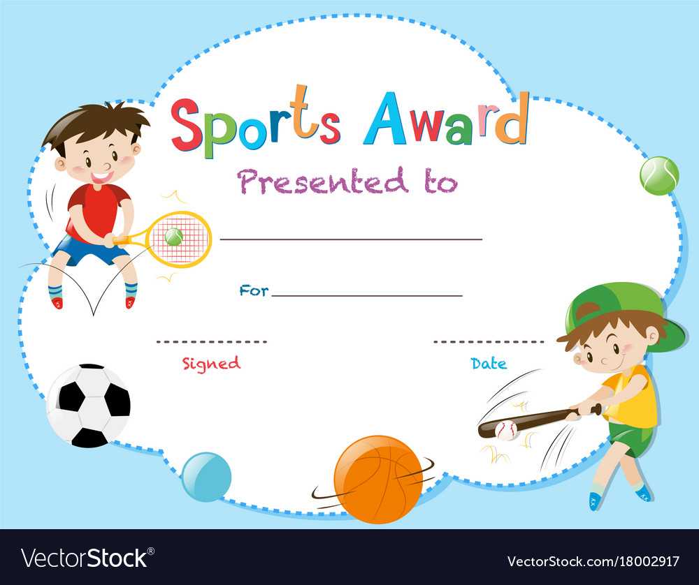 Athletic Certificate Template Sports Templates Publisher Intended For Sports Day Certificate Templates Free