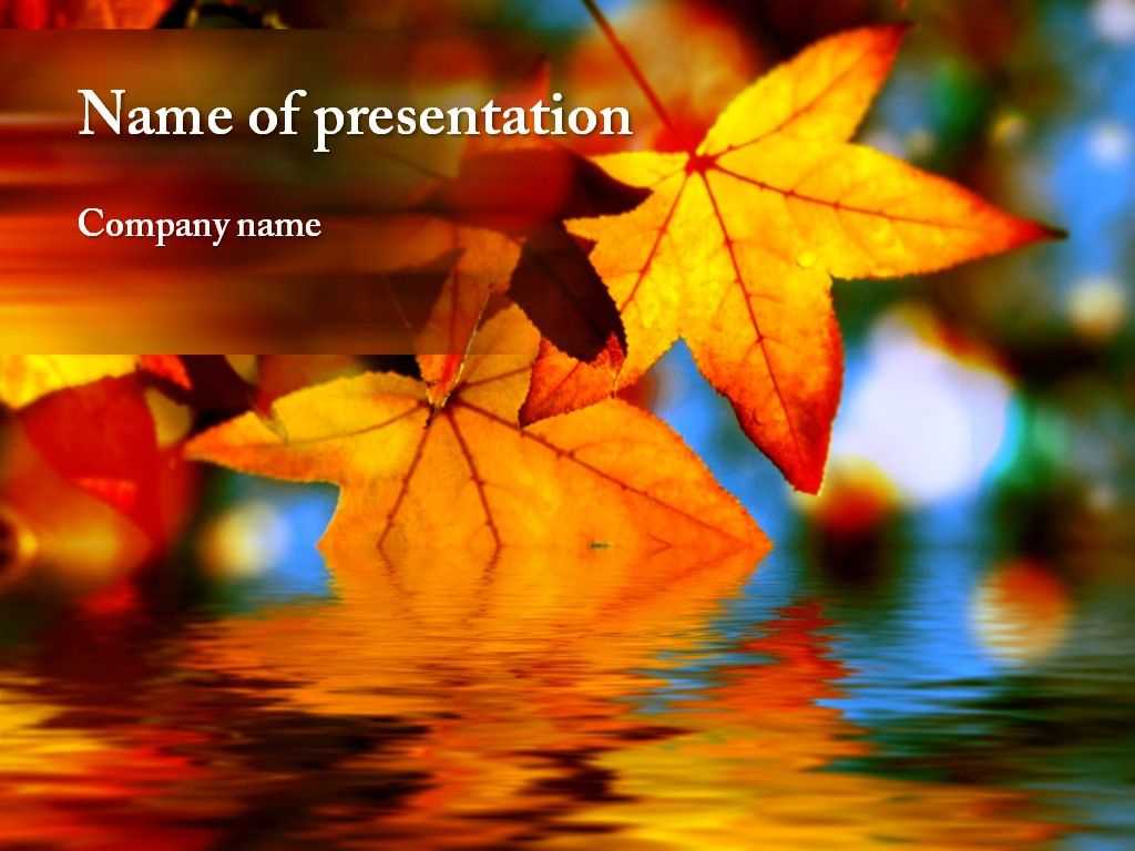 Autumn Powerpoint Template | Powerpoint Template Free For Free Fall Powerpoint Templates