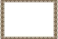 Award Certificate Border Pdf Template In Certificate Border intended for Award Certificate Border Template
