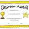 Awesome Collection For Classroom Certificates Templates Regarding Classroom Certificates Templates