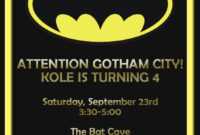 Batman Birthday Card Template - Google Search | Card Shop for Batman Birthday Card Template