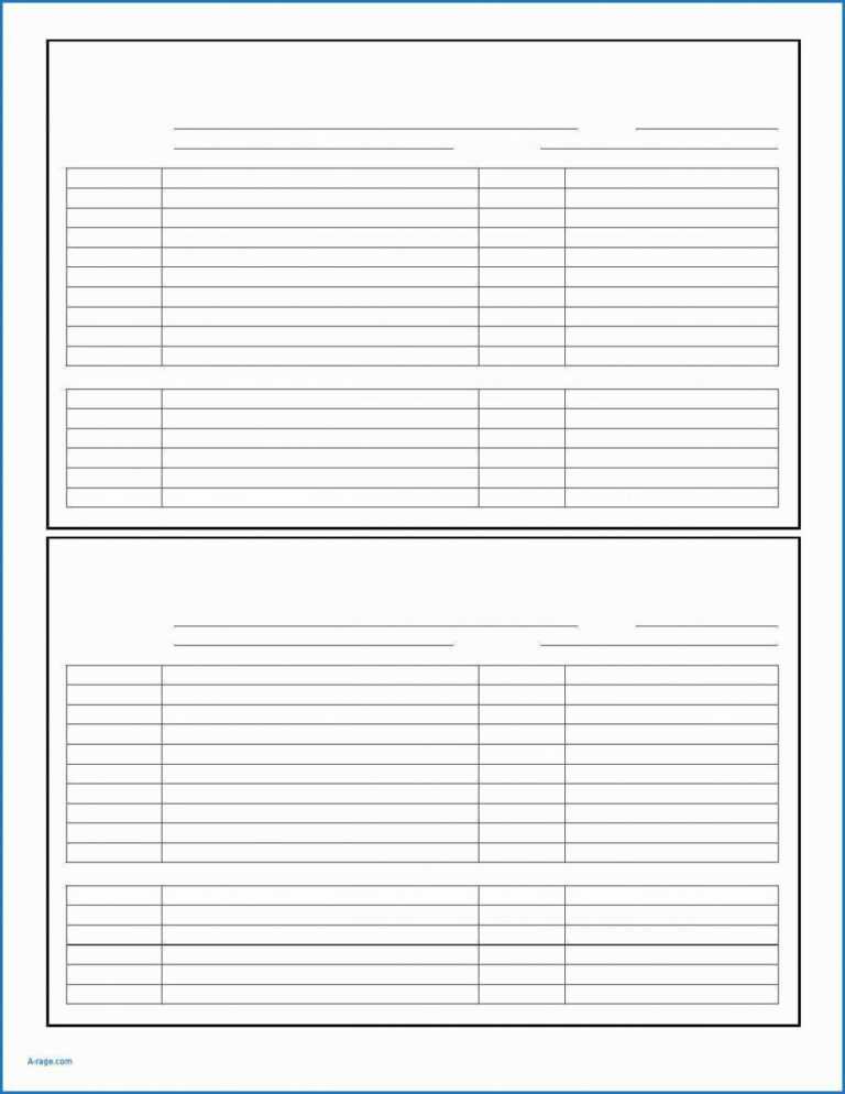 Batting Order Template Pdf Excel Lineup Baseball Card For Softball