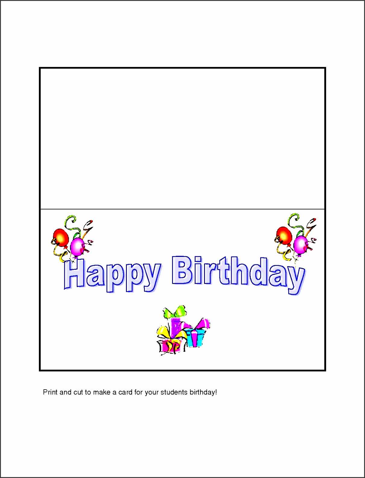 Beautiful 10 Free Microsoft Word Greeting Card Templates Regarding Microsoft Word Birthday Card Template