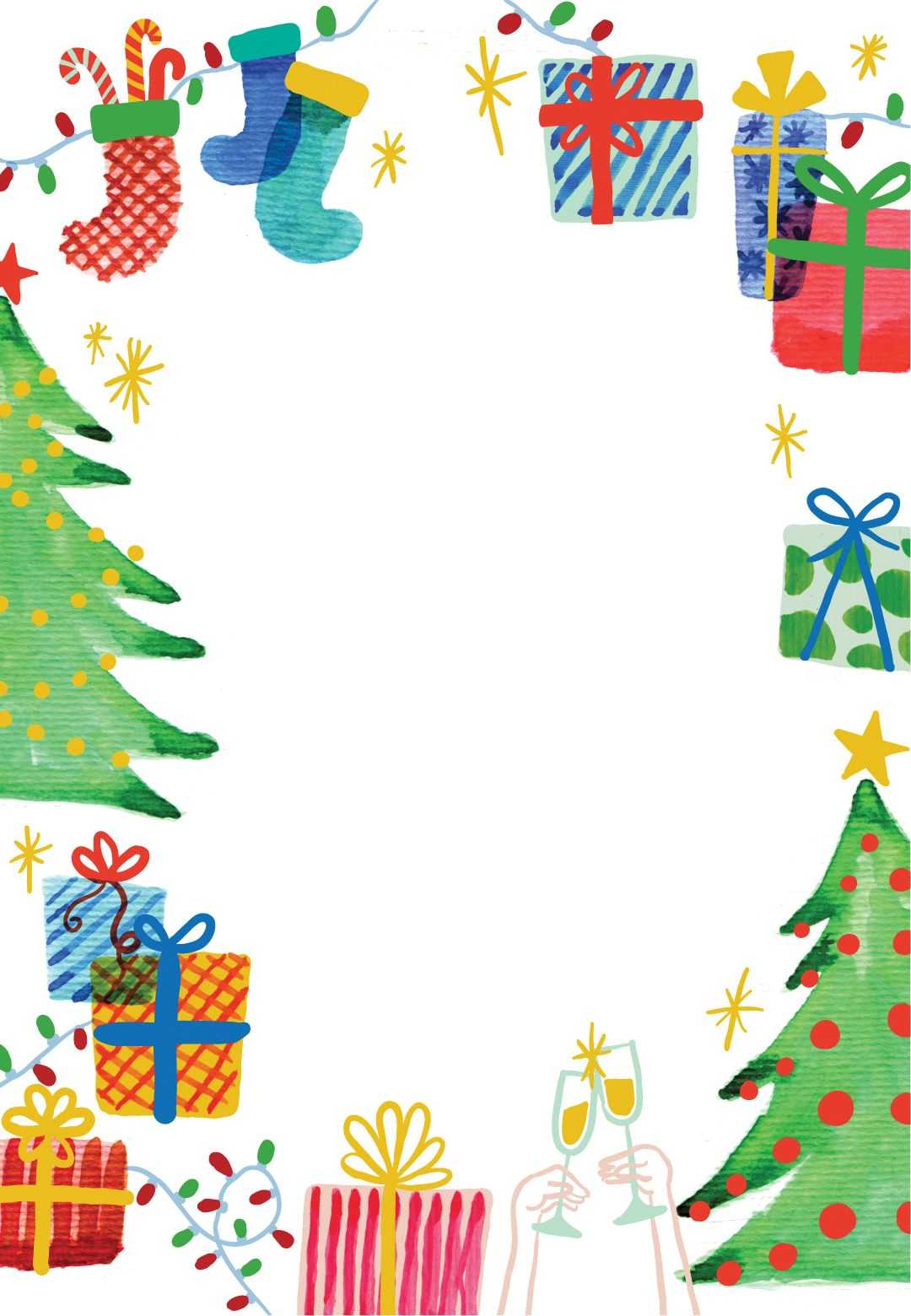 Best Holiday Ever – Free Printable Christmas Invitation Regarding Printable Holiday Card Templates