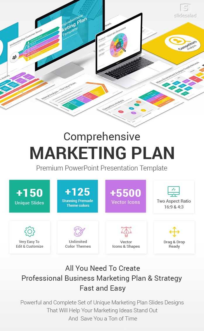 Best Marketing Plan Powerpoint (Ppt) Template – Slidesalad Inside Biography Powerpoint Template