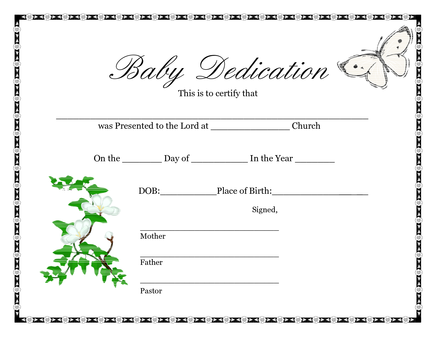 Best Photos Of Birth Certificate Template Printable – Blank Throughout Baby Doll Birth Certificate Template