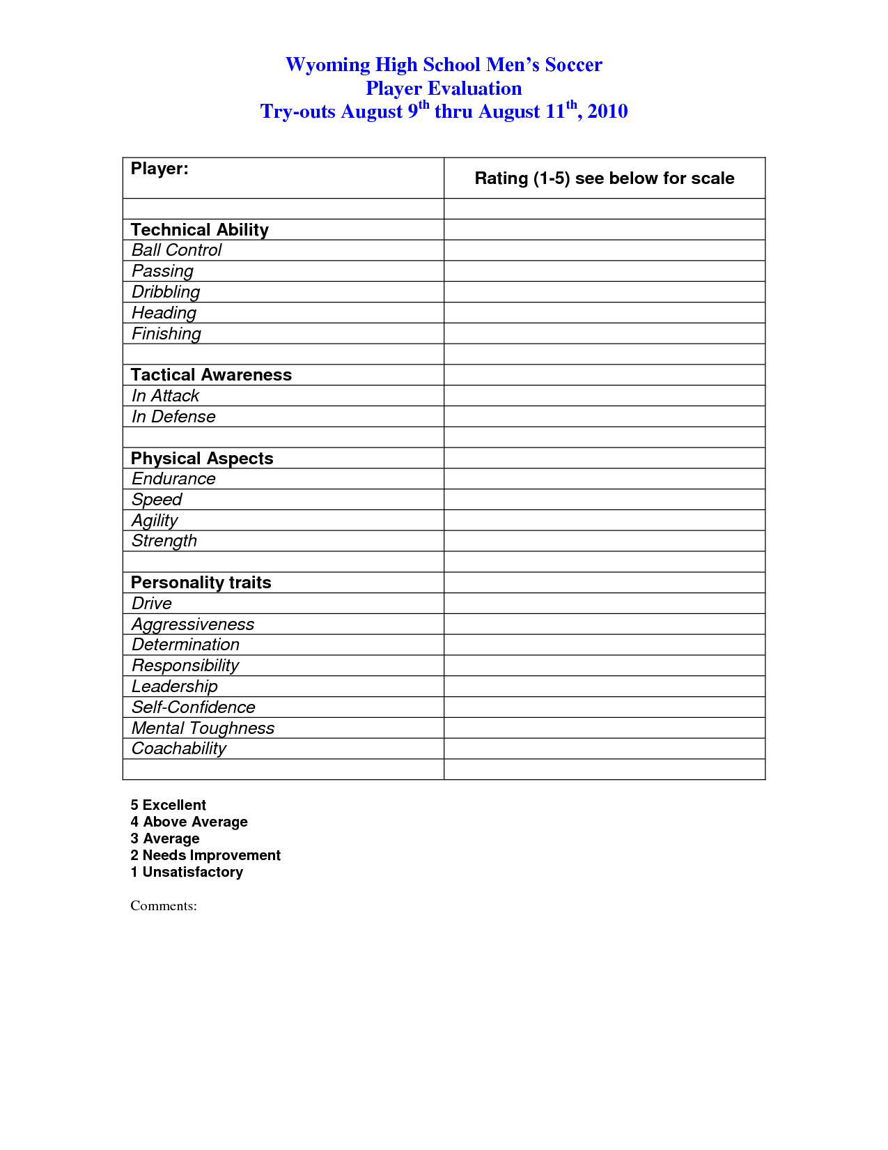 Best Photos Of Blank Evaluation Forms For Presentations Intended For Blank Evaluation Form Template