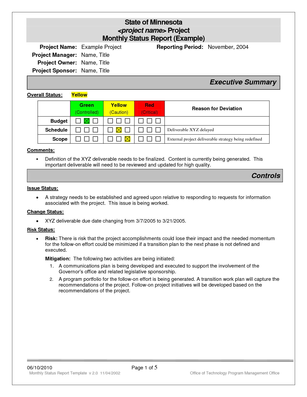 Best Photos Of Executive Weekly Report Template – Executive Inside Executive Summary Project Status Report Template