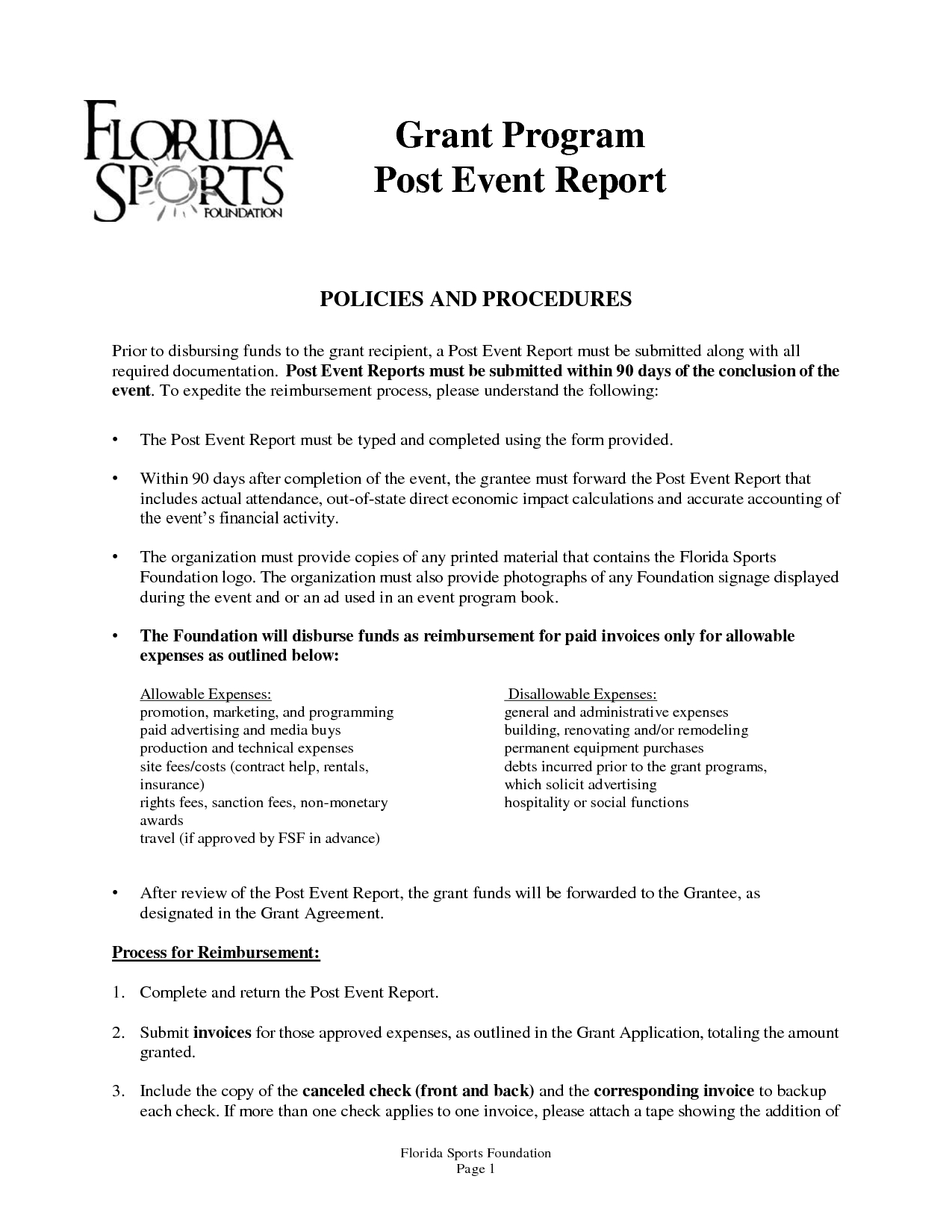 Best Photos Of Post Event Report Sample – Sample Event Post Intended For After Event Report Template