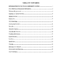 Best Photos Of Printable Blank Table Of Contents – Blank With Regard To Blank Table Of Contents Template
