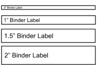 Binder Label Template | Wordscrawl | Binder Labels inside 3 Inch Binder Spine Template Word