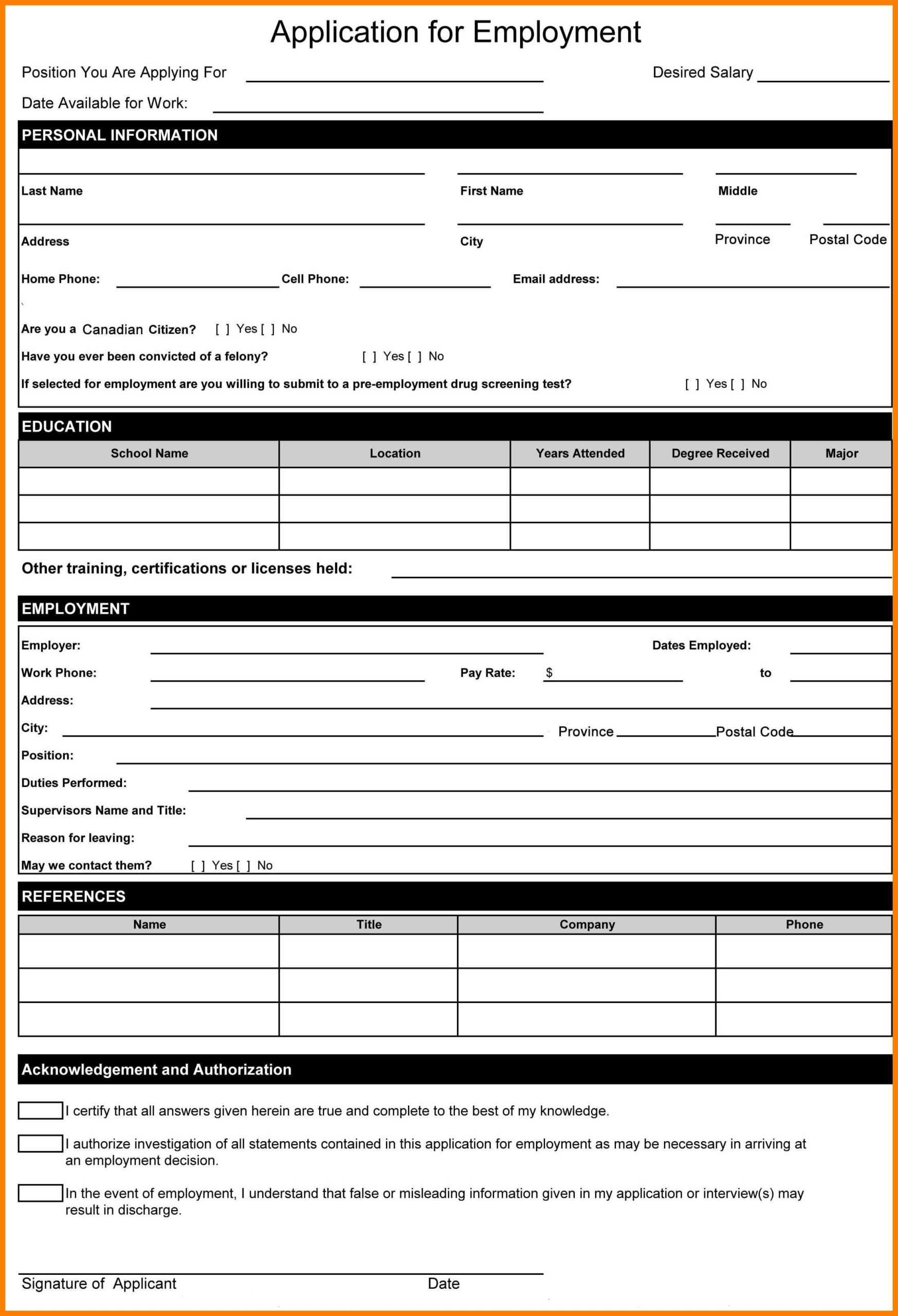 Biodata Sample Form Applicants Forms Templates Word Basic In Job Application Template Word