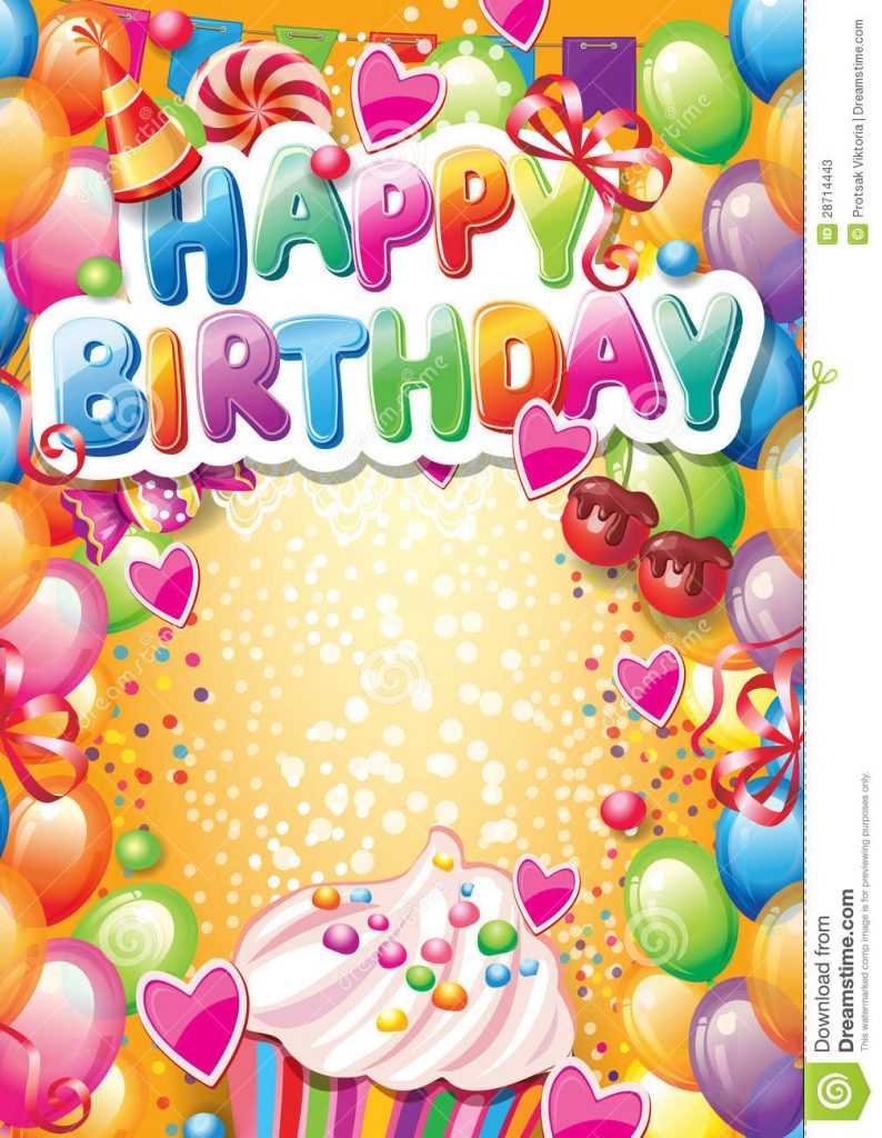 Birthday Card Template Free Designs Download Funny Printable Inside Photoshop Birthday Card Template Free