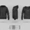 Black Sweatshirt Hoodie Template In Three Dimensions: Front,.. For Blank Black Hoodie Template
