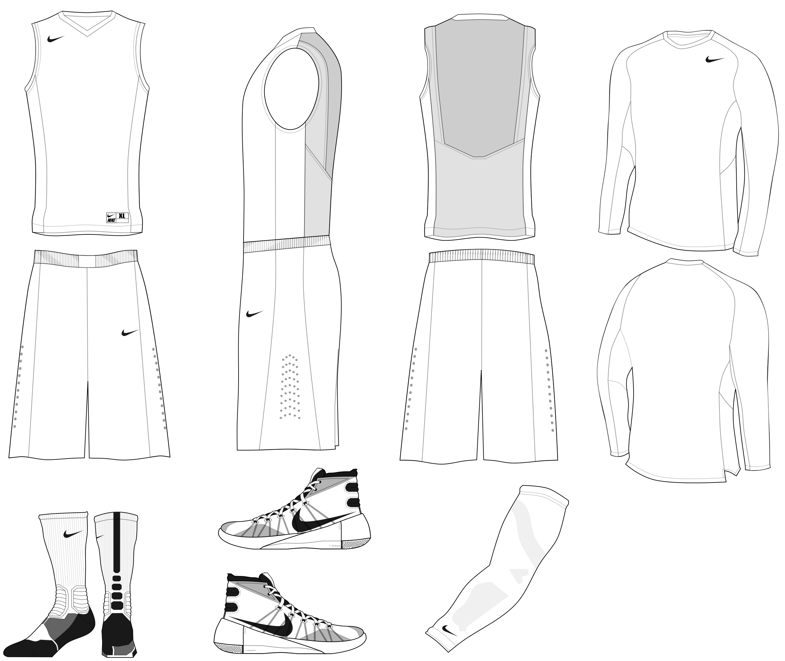 Blank Basketball Jersey Template 12 – 2514 X 2115 – Making Inside Blank Basketball Uniform Template