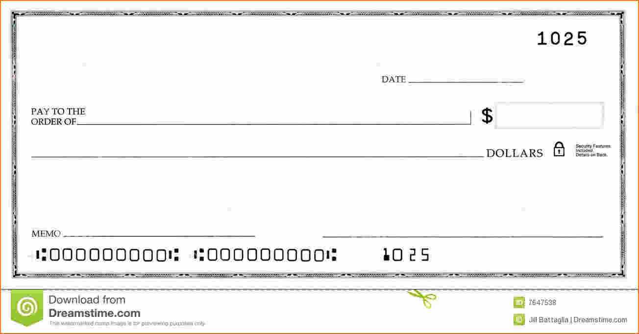 Blank Business Check Template | Template | Business Checks Regarding Print Check Template Word