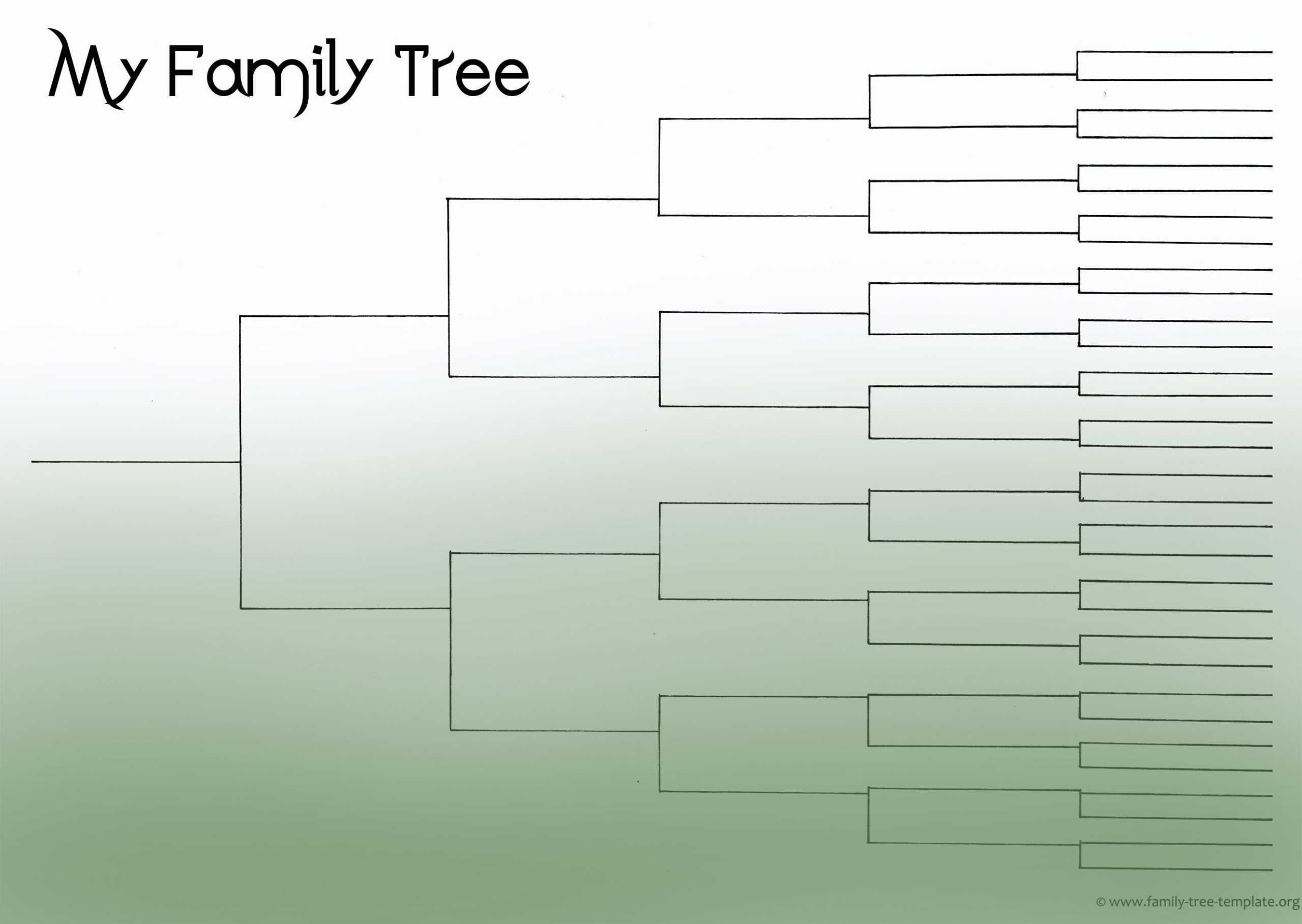 Blank Family Tree Chart Template | Family Tree Chart, Free With Blank Tree Diagram Template