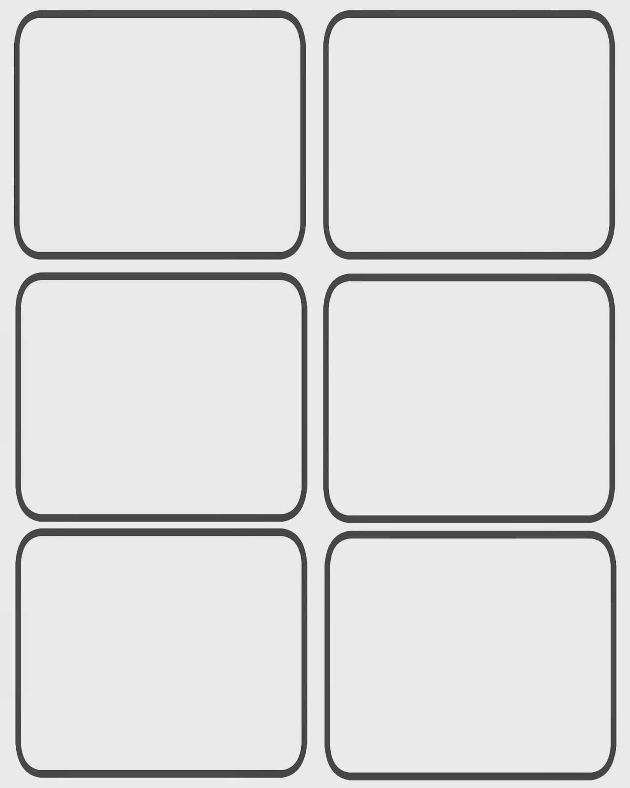 Blank Game Cards | Theveliger With Template For Game Cards