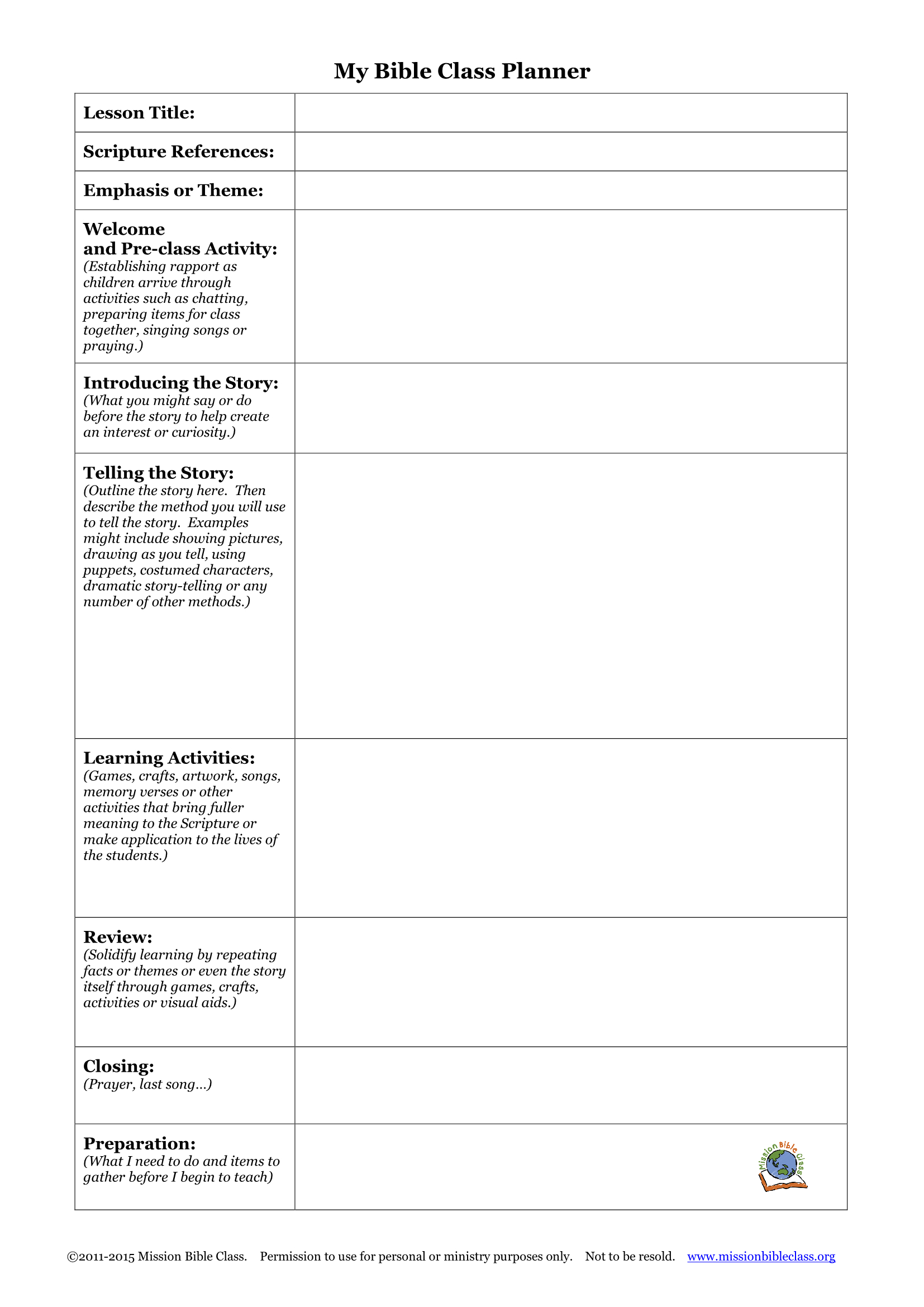 Blank Lesson Plan Templates To Print | Lesson Plan Templates Regarding Blank Syllabus Template