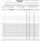 Blank Order Form Template Excel | Besttemplates123 | Bill Inside Proof Of Delivery Template Word