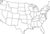 Blank Printable Map Of The Us Clipart Best Clipart Best pertaining to Blank Template Of The United States