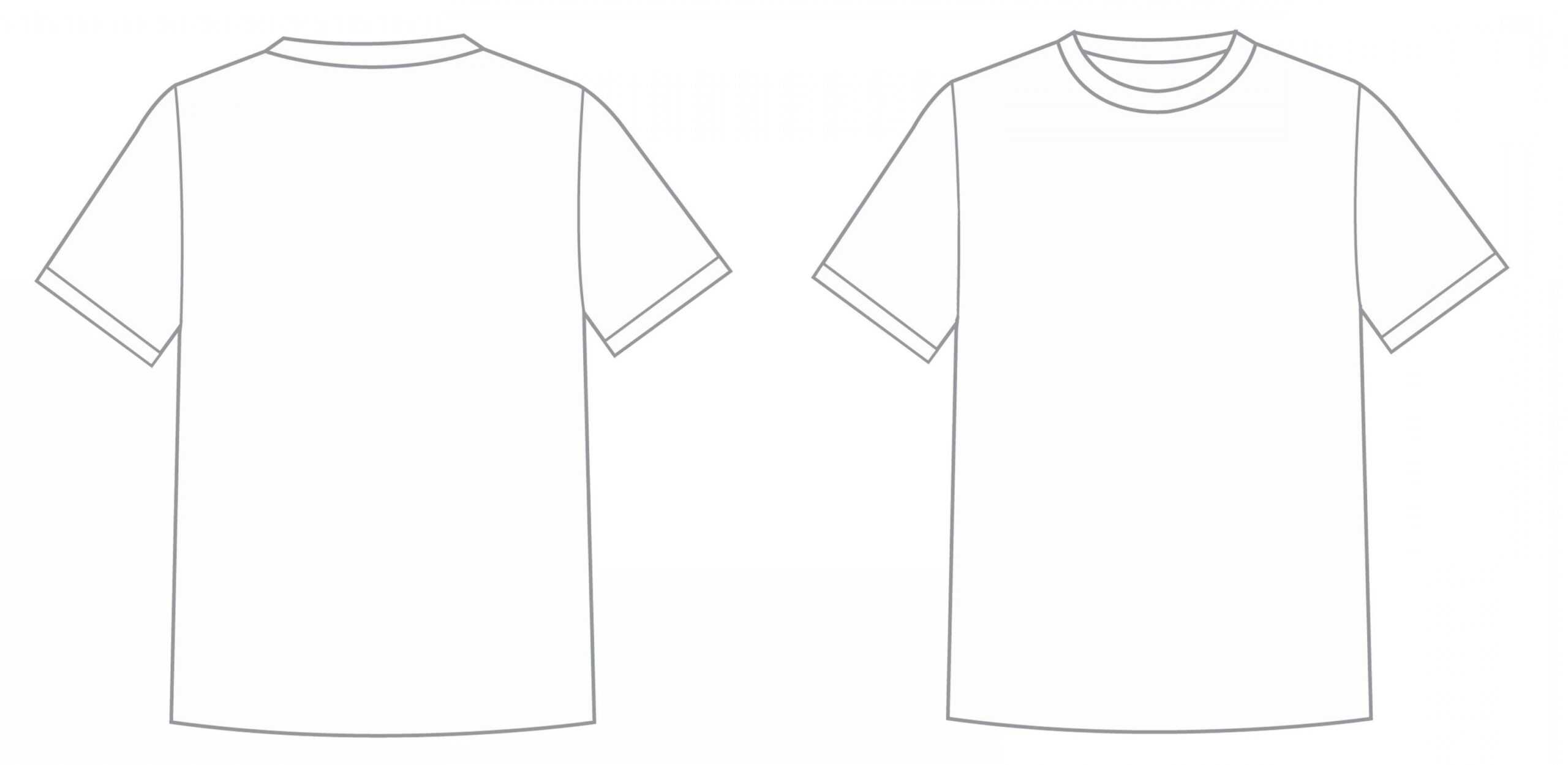 Blank Shirt Templates Clipart Images Gallery For Free With Blank Tshirt Template Printable