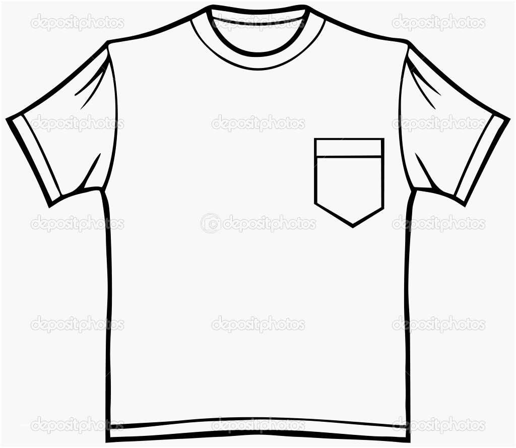 Blank T Shirt Drawing | Free Download Best Blank T Shirt For Blank Tshirt Template Pdf