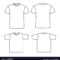 Blank T Shirt Template Front And Back Pertaining To Blank Tshirt Template Pdf