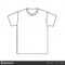 Blank T Shirt Template — Stock Vector © Nezezon #142810271 With Blank Tee Shirt Template