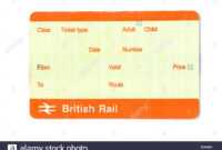Blank Train Ticket Template - Cumed throughout Blank Train Ticket Template