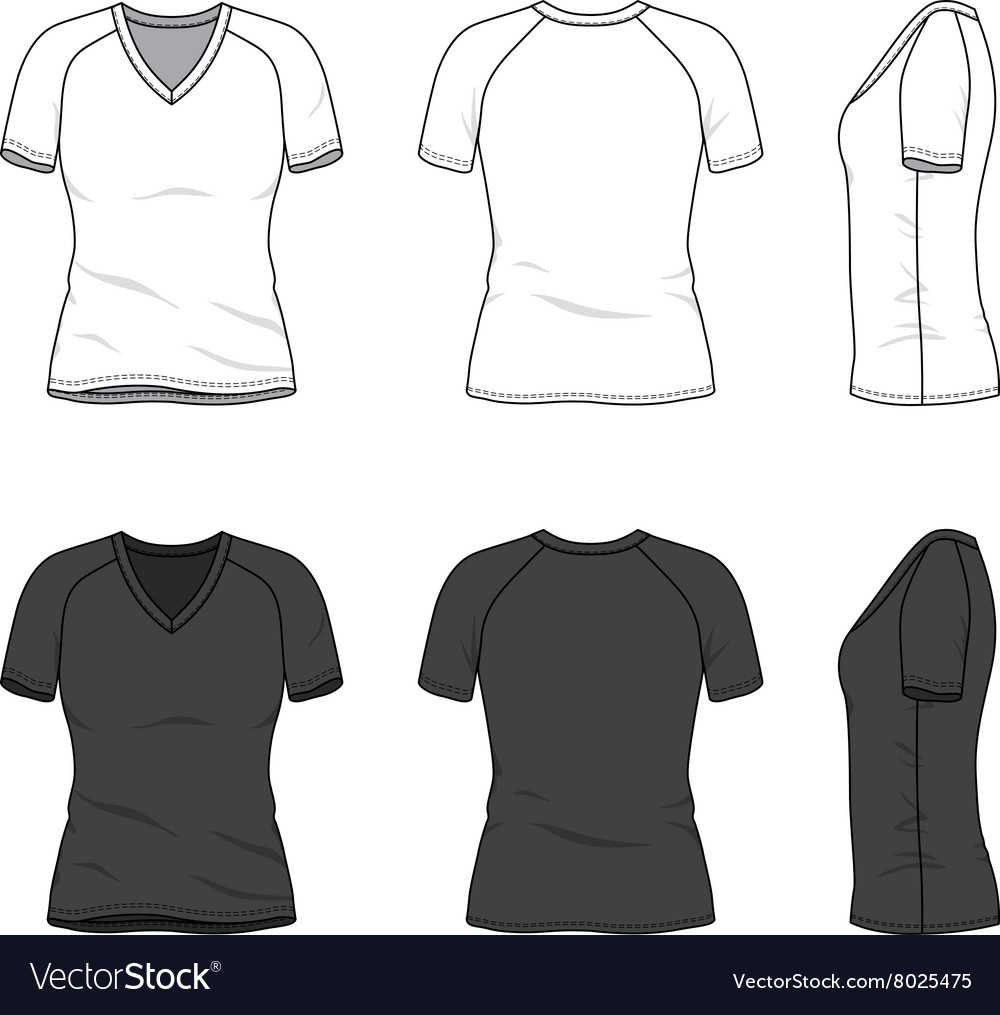 Blank V Neck T Shirt In Blank V Neck T Shirt Template