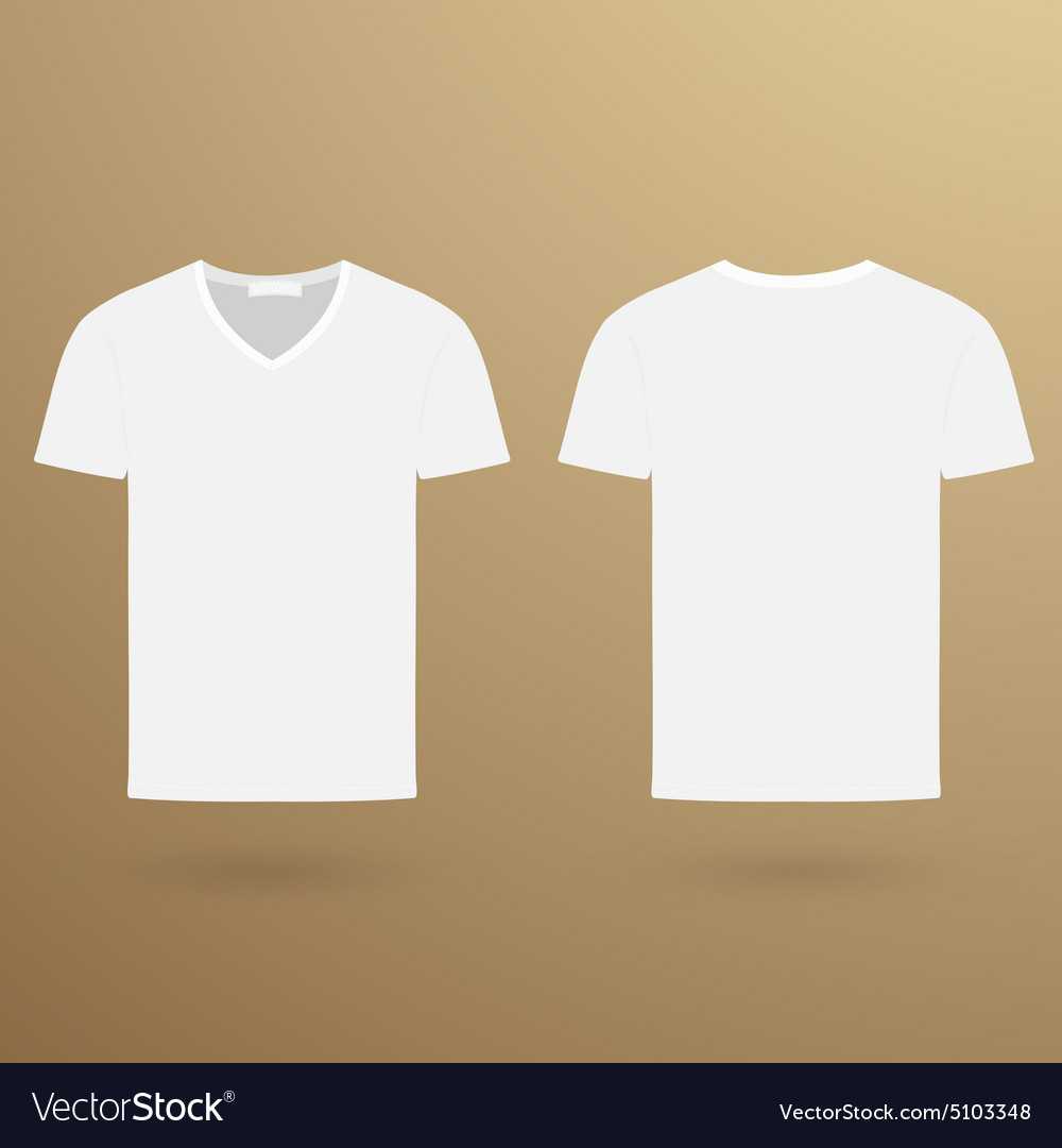 Blank V T Shirt Template Front And Back Regarding Blank V Neck T Shirt Template