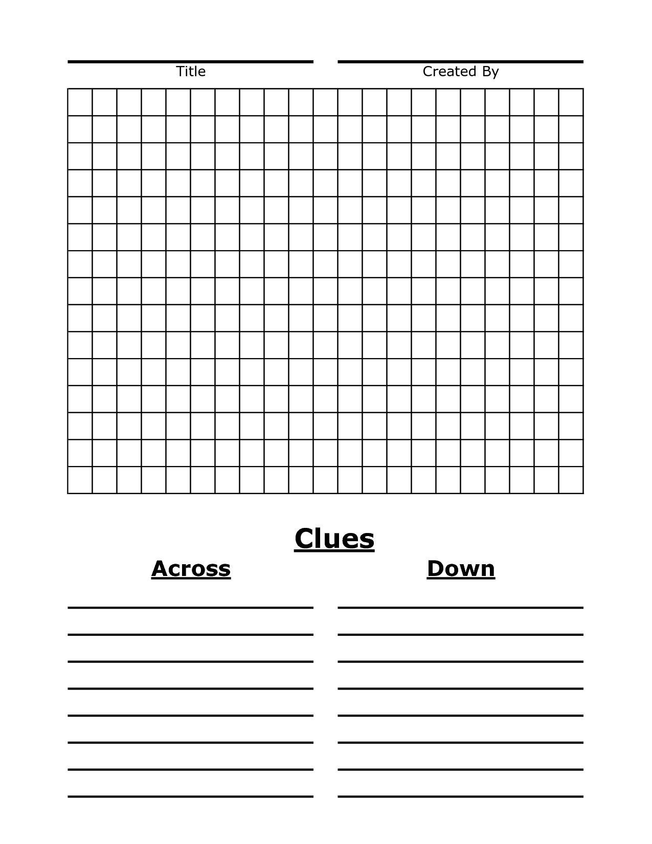 Blank Word Search | 4 Best Images Of Blank Word Search With Blank Word Search Template Free