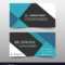 Blue Corporate Business Card Name Card Template With Buisness Card Template