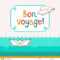 Bon Voyage Card Illustration 58702570 – Megapixl Inside Bon Voyage Card Template