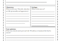 Book Review Template Differentiated.pdf - Google Drive in Book Report Template Middle School