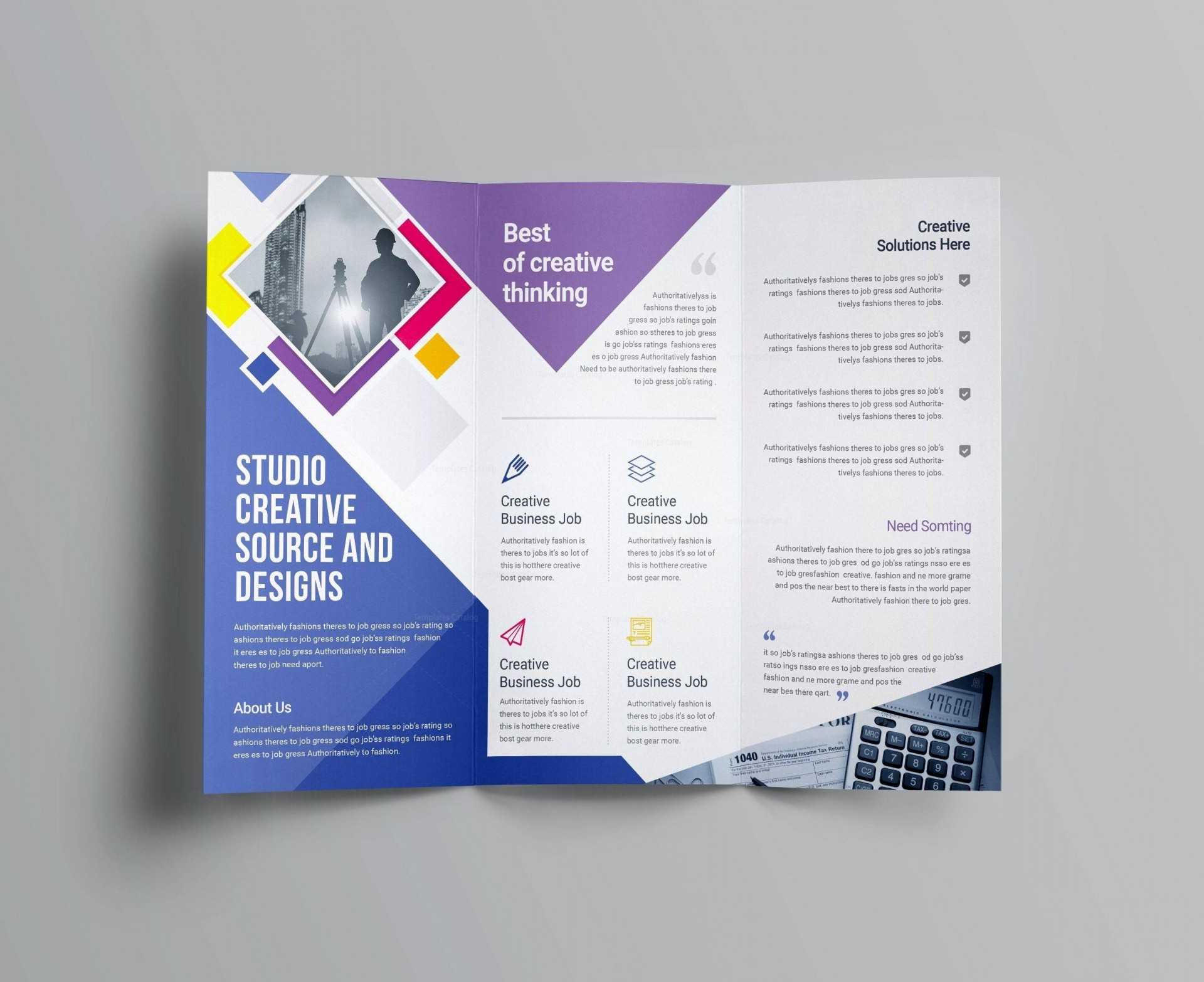Brochure Templates Cdr File Free Download 005 In Memoriam For Creative Brochure Templates Free Download