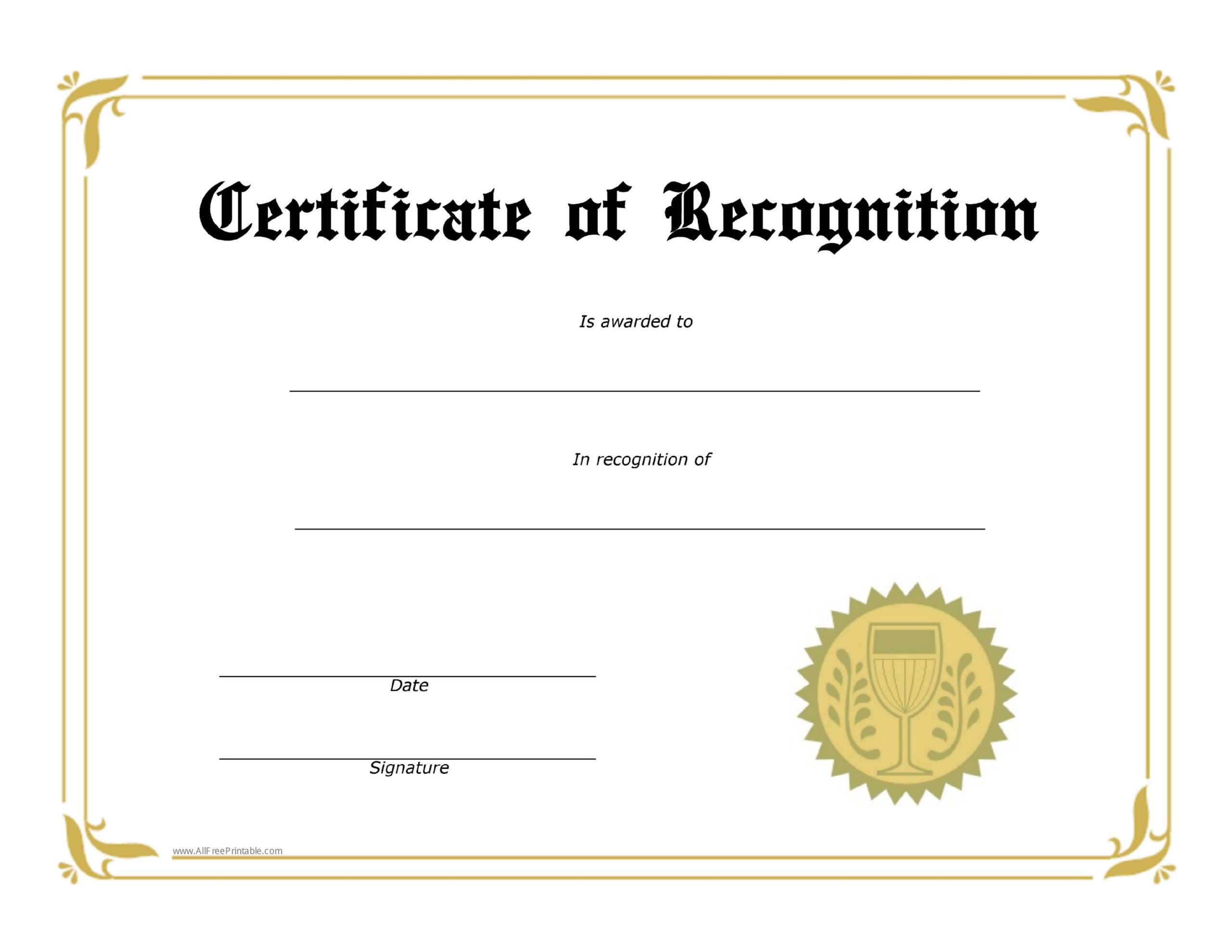 Bunch Ideas For Safety Recognition Certificate Template Of Pertaining To Safety Recognition Certificate Template
