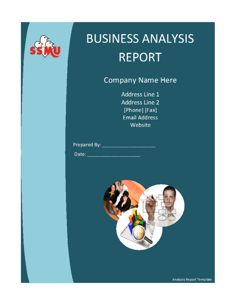 Business Analysis Report Template – Sample Templates Regarding Company Analysis Report Template