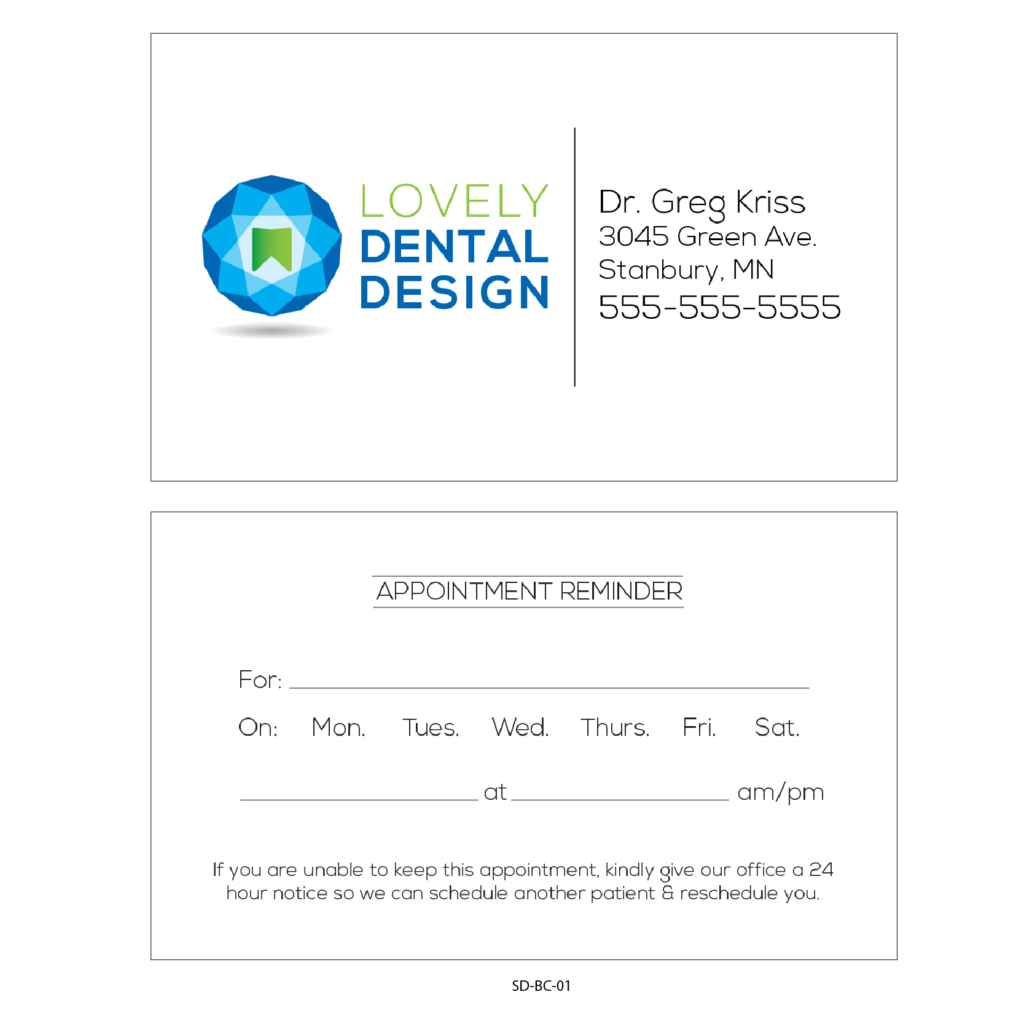 Business Card Appointment Reminder Card Templates – Gargle Pertaining To Dentist Appointment Card Template