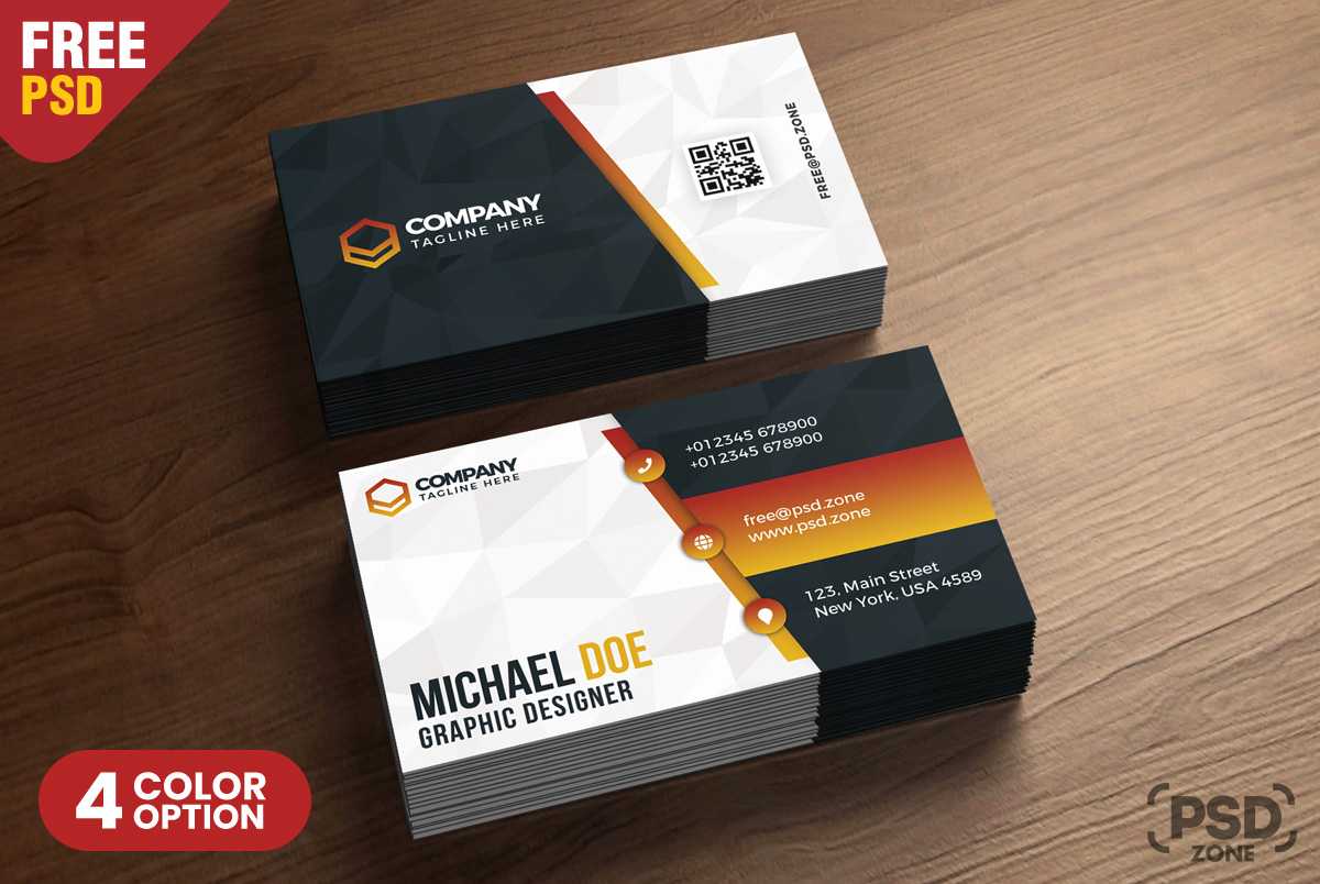 Business Card Design Templates Psd – Psd Zone Intended For Calling Card Template Psd