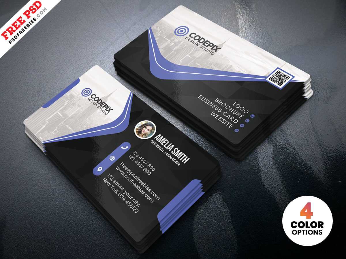 Business Card Psd Templatepsd Freebies On Dribbble For Calling Card Psd Template