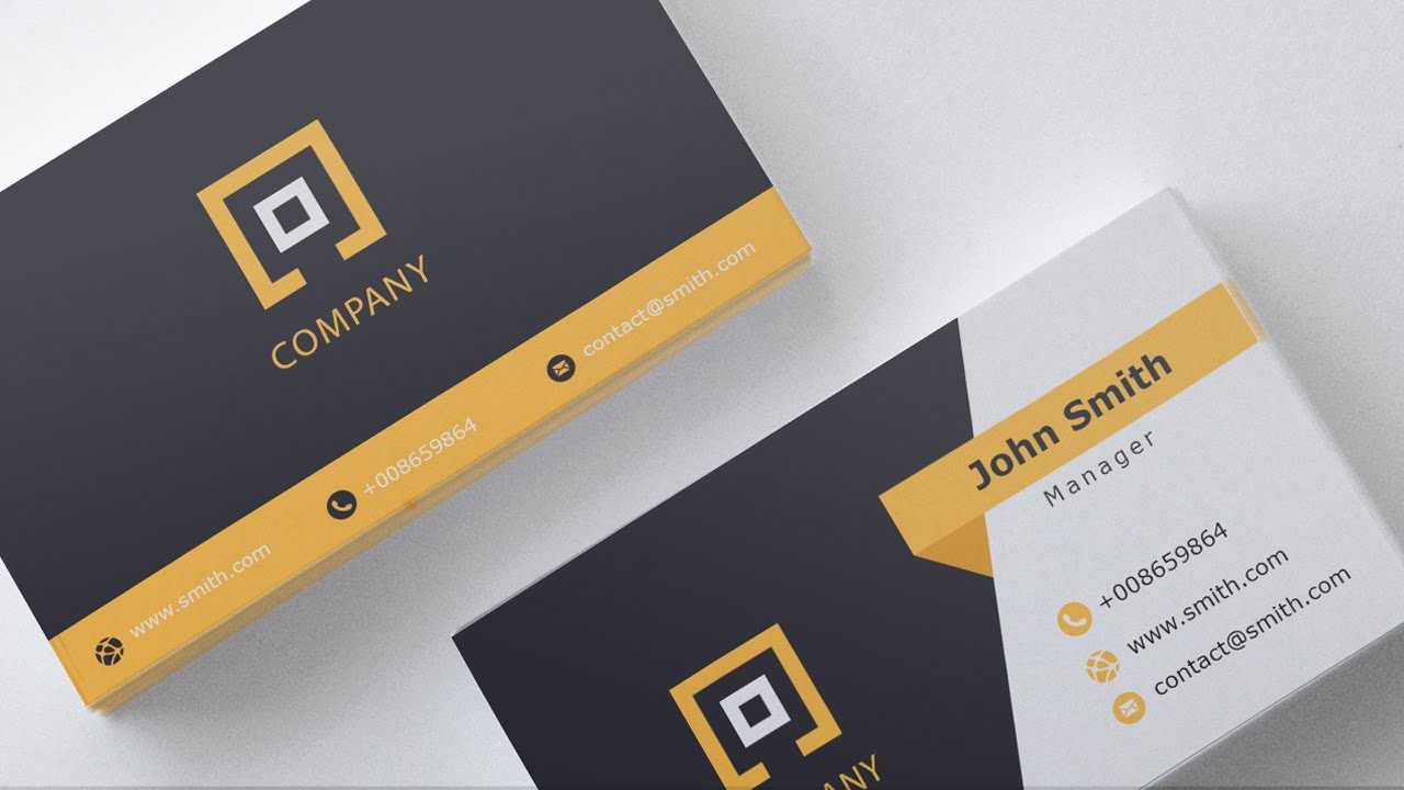 Business Card Template | Free Download | 1 | Intended For Templates For Visiting Cards Free Downloads