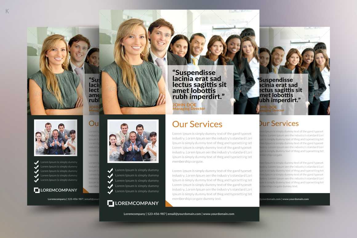 Business Corporate Flyer Template Inside Membership Brochure Template