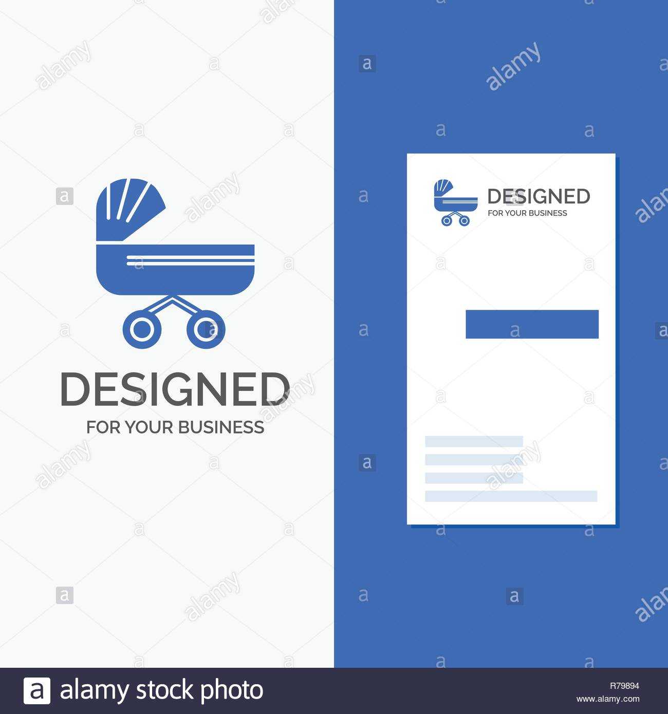 Business Logo For Trolly, Baby, Kids, Push, Stroller With Regard To Push Card Template