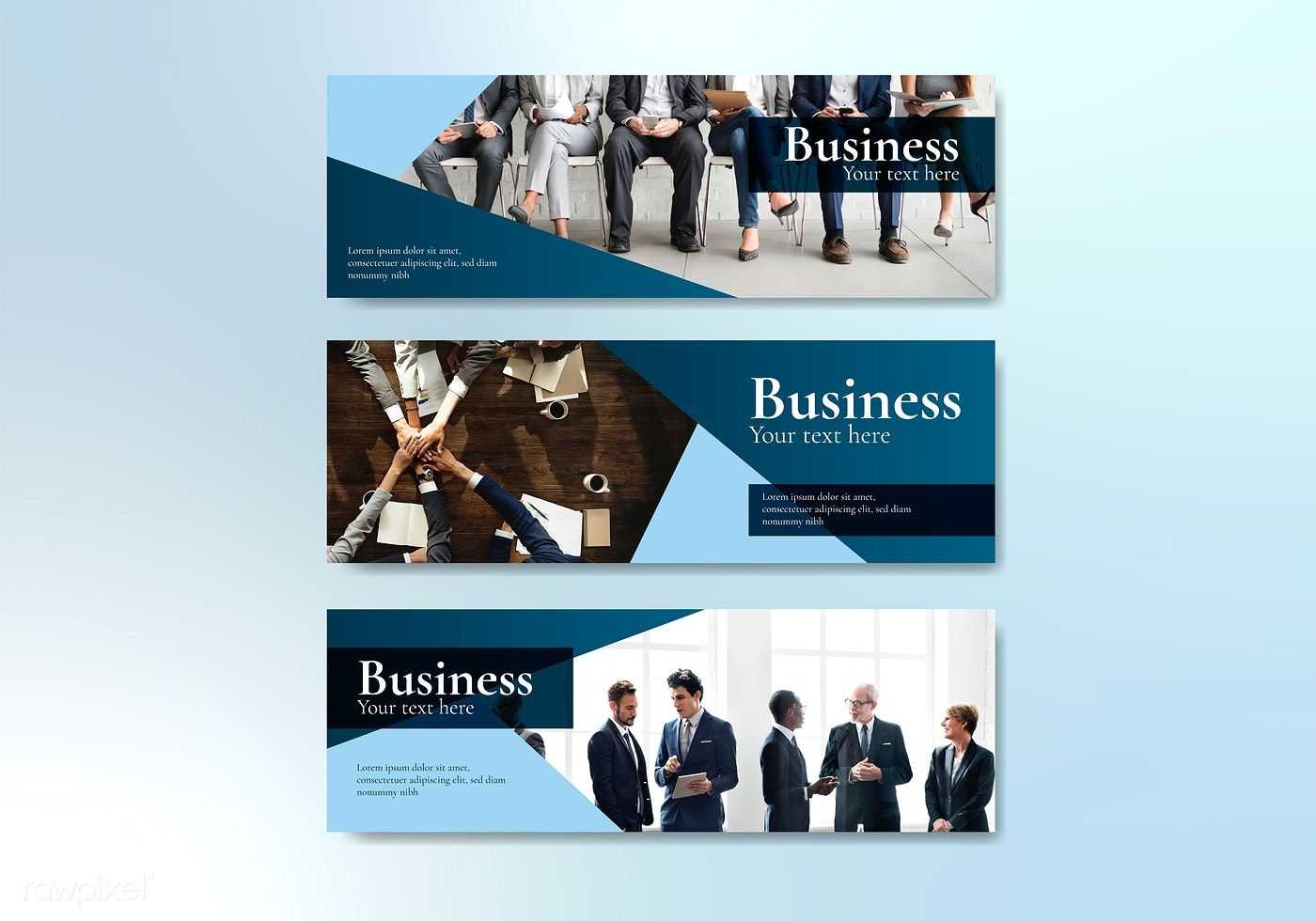 Business Website Banner Design Vector | Free Image Inside Photography Banner Template