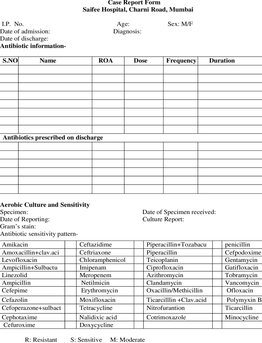 Case Report Form Download Table Template Word Annotated Throughout Case Report Form Template