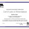 Certificate Attendance Templatec Certification Letter Within Boot Camp Certificate Template