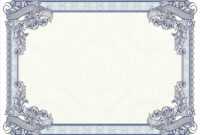 Certificate Borders Design Unique Certificate Border Design in Certificate Border Design Templates